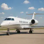private jet in teterboro